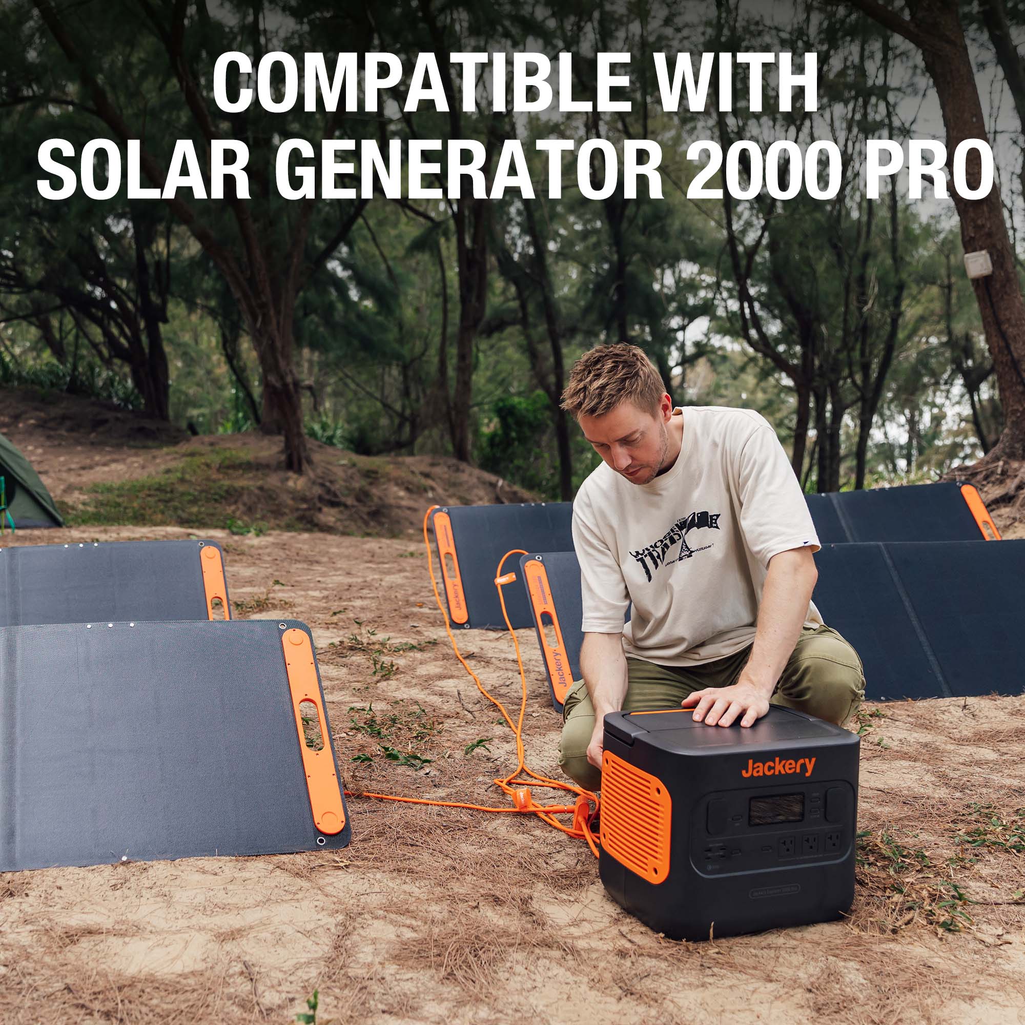 Jackery Solar Panel Connector Kit for Portable Power Stations - Durable & Weatherproof