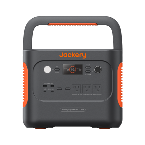 Jackery Explorer 1000 Plus 1264Wh Portable Power Station (Refurbished)