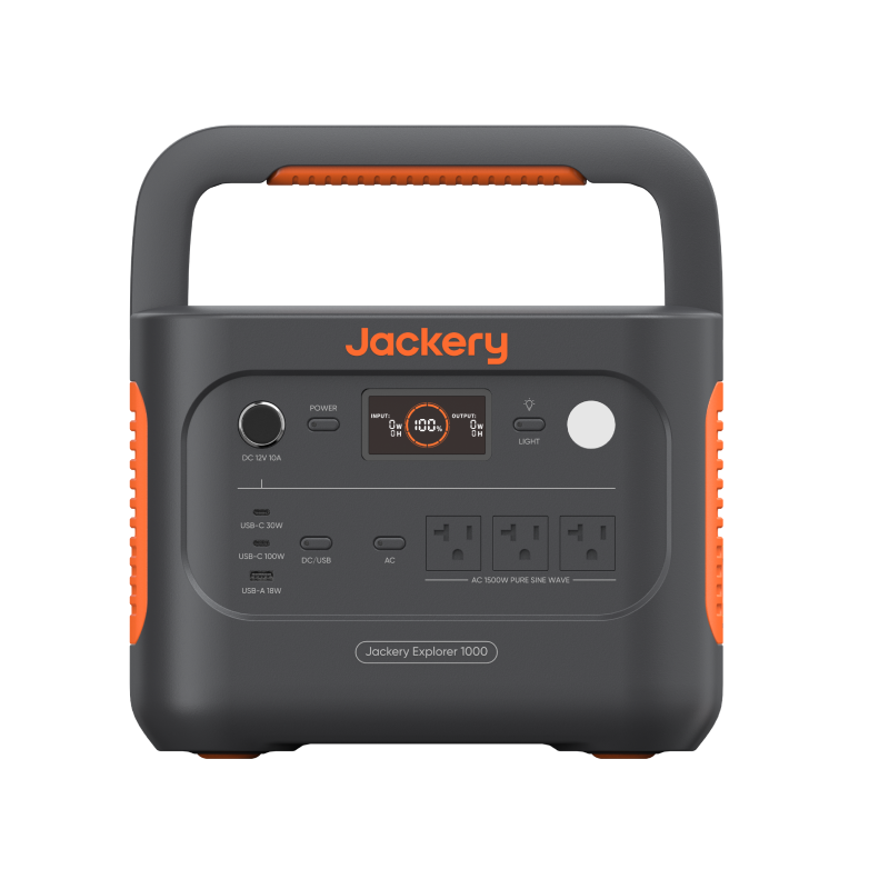 Jackery Explorer 1000 Portable Power Station 1070Wh with 1500W Output