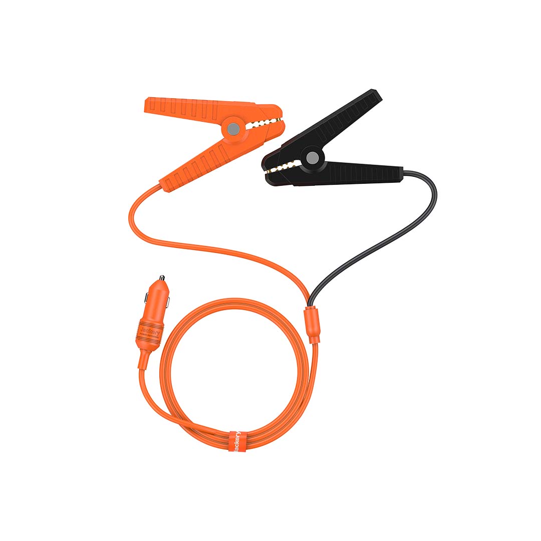 Jackery 12V Car Battery Charger Cable with Alligator Clips