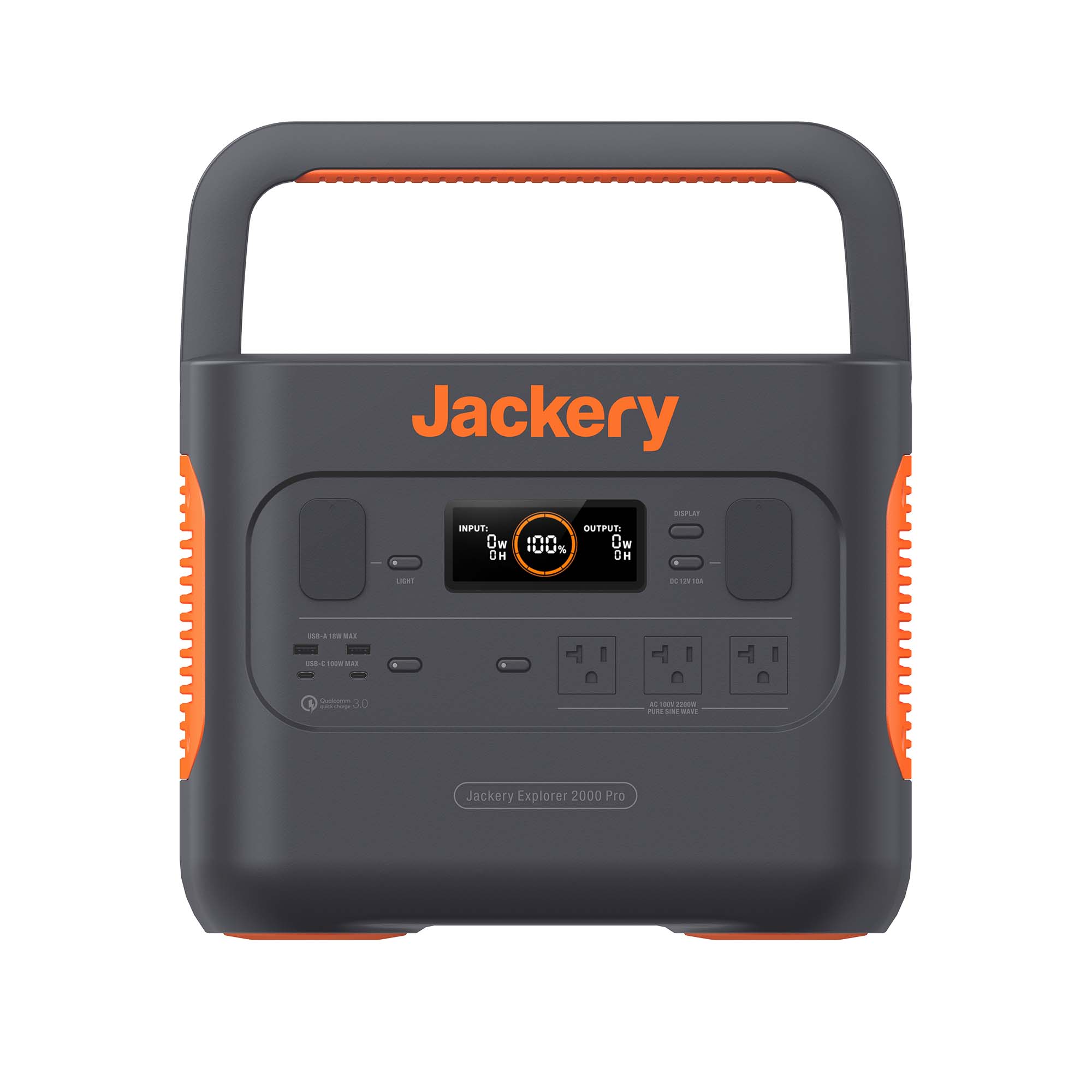 Jackery Explorer 2000 Pro 2160Wh Solar Portable Power Station (Refurbished)