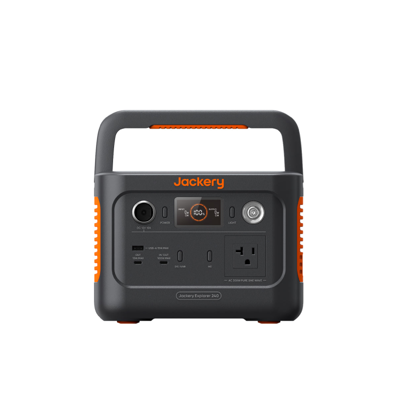 Jackery Explorer 240 v2 Portable Power Station with Fast Charging & LiFePO4 Battery