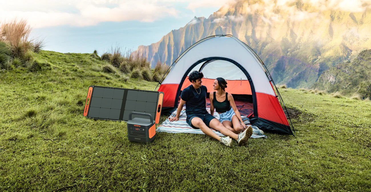 Jackery 1000 Plus Solar Generator - 1264Wh Portable Power Station with LiFePO4 Battery