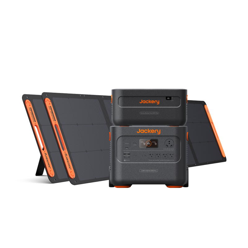 Jackery 2000 Plus Solar Generator Kit – 4kWh Expandable Power Station
