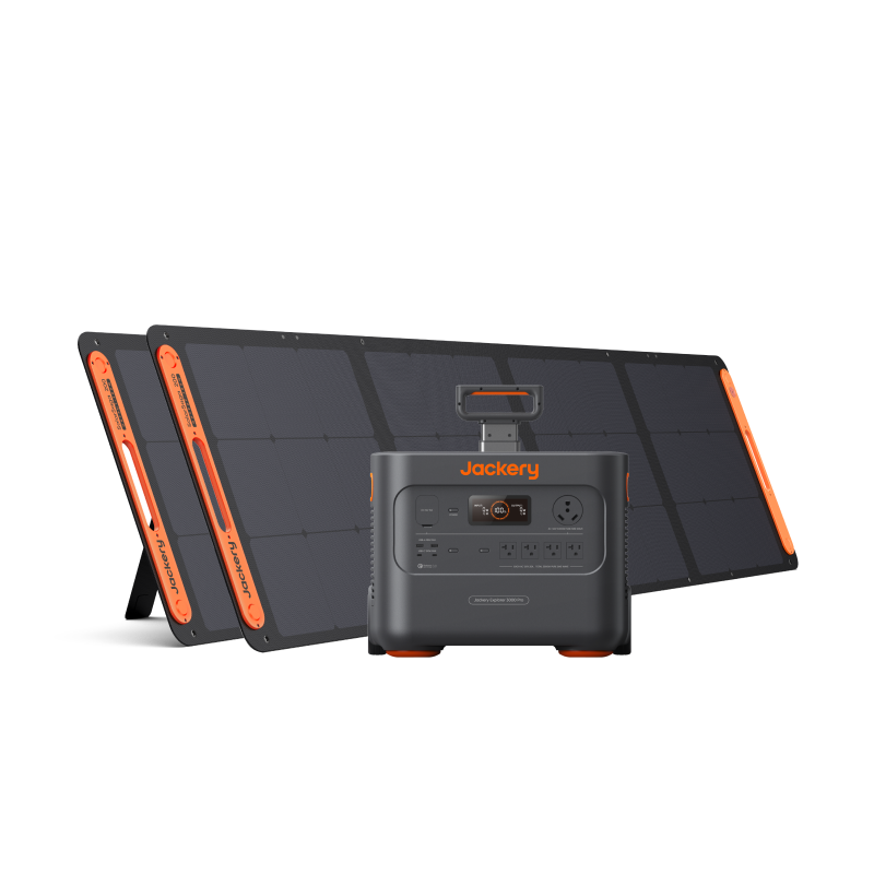 Jackery Solar Generator 3000 Pro - 3024Wh Portable Power Station with Fast Charging
