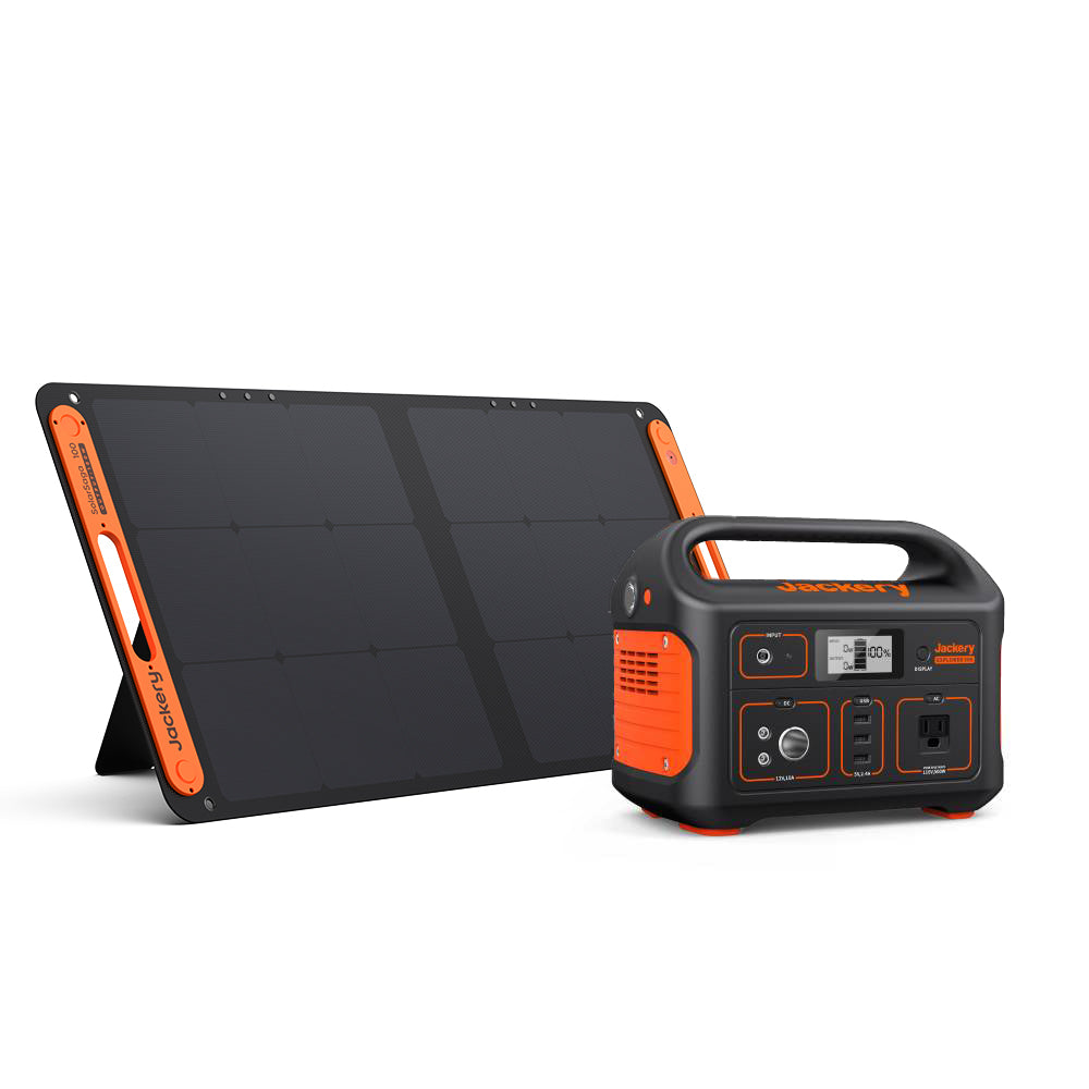 Jackery Explorer 500 Portable Solar Generator – 518Wh, 500W Inverter