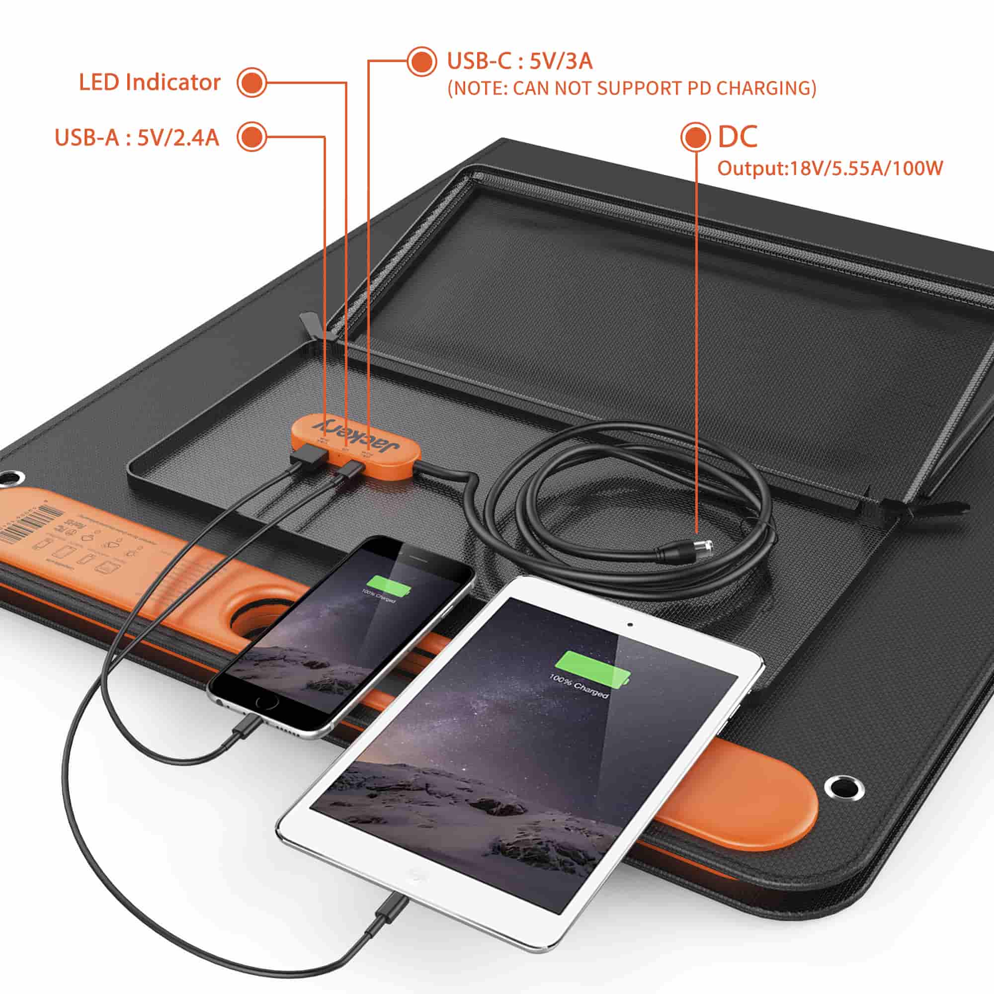 Jackery Explorer 500 Portable Solar Generator – 518Wh, 500W Inverter