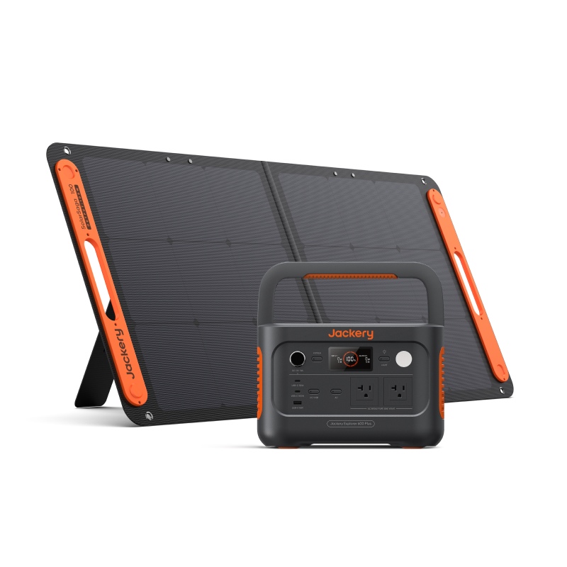 Jackery 600 Plus Portable Solar Generator - 800W Output, 632Wh Capacity