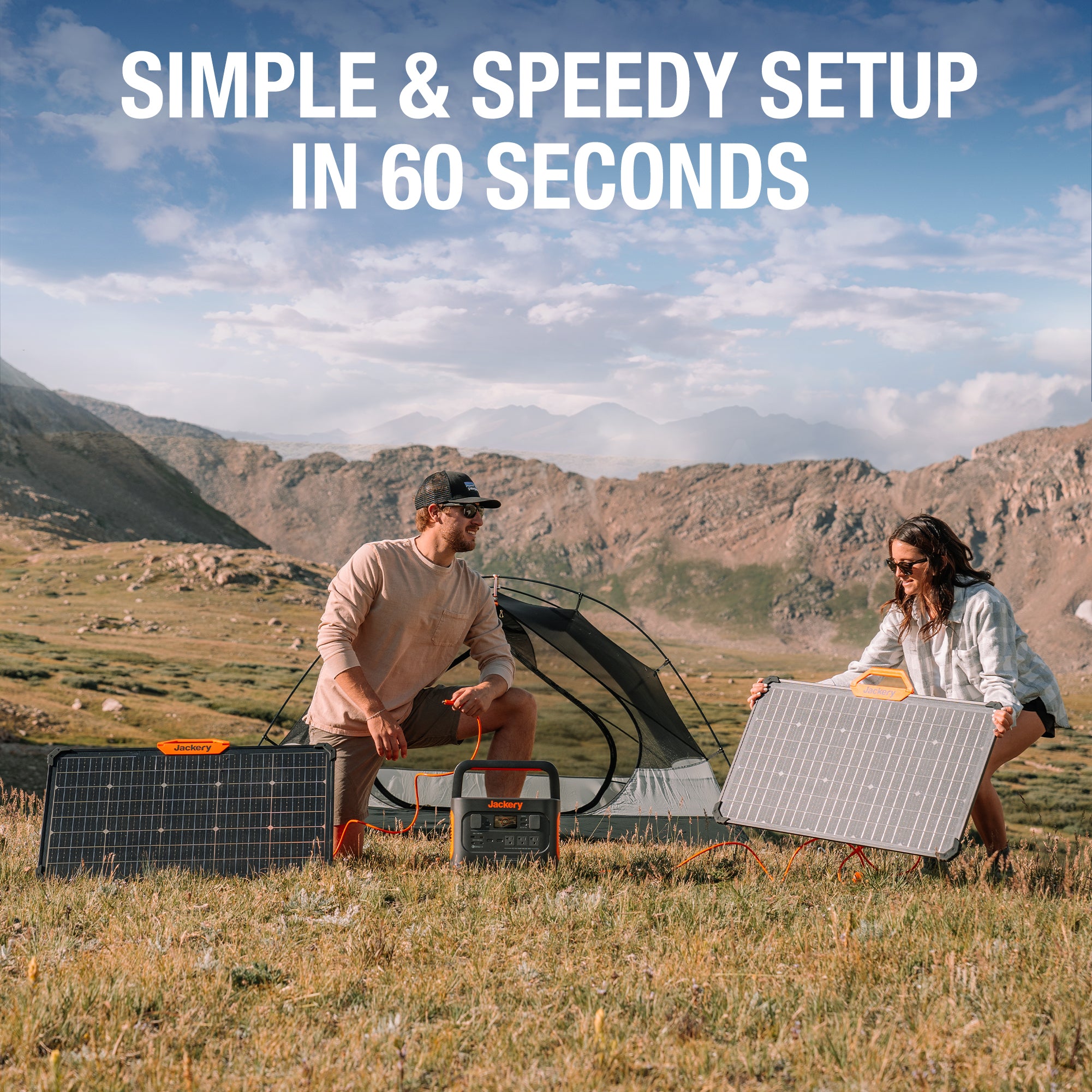 Jackery SolarSaga 80W Portable Solar Panel - High Efficiency IP68 Waterproof