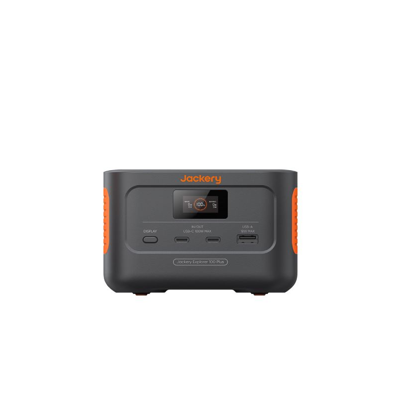 Jackery Explorer 100 Plus Portable Power Station - 99Wh, Fast Solar Charging