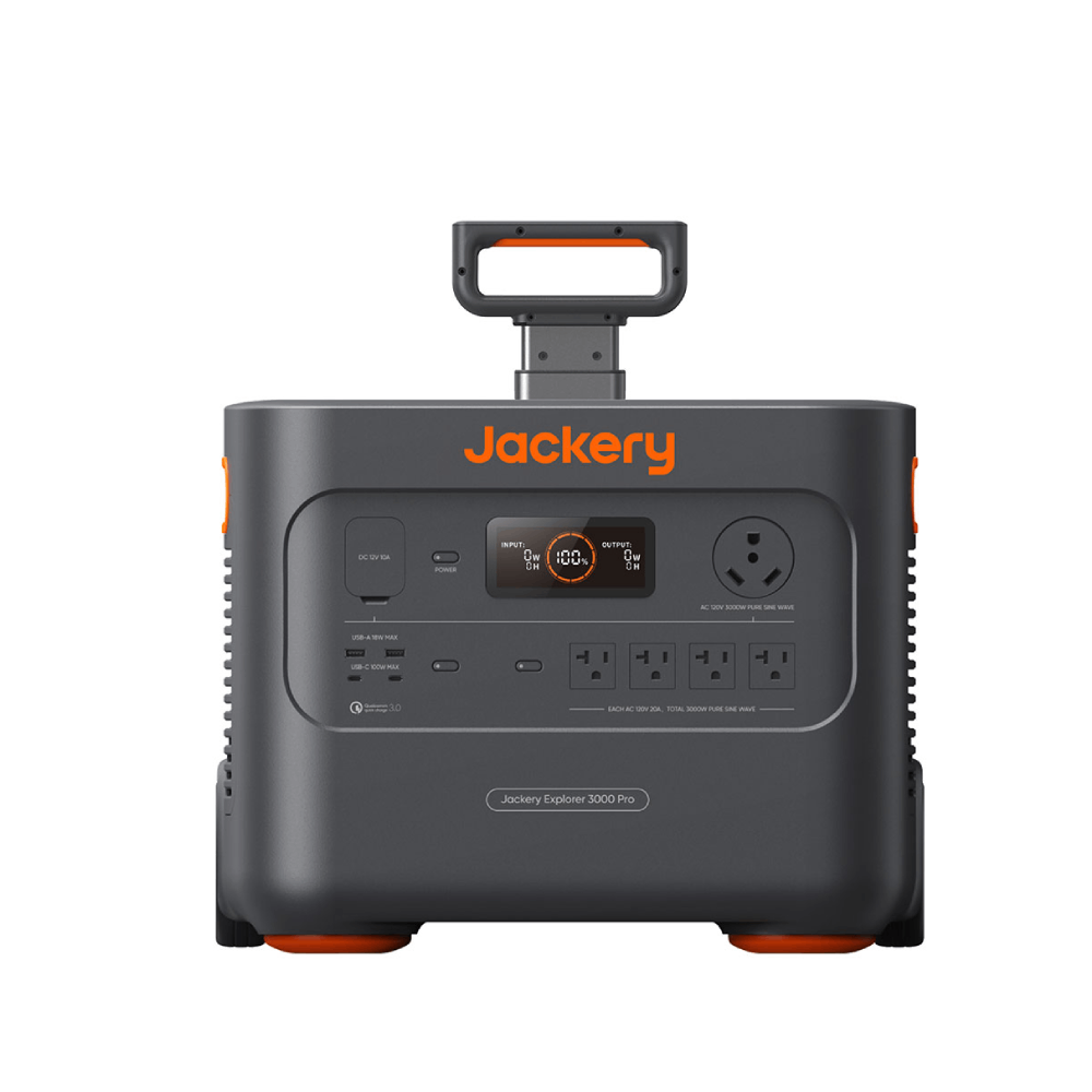 Explorer 3000 Pro Portable Power Station - 3024Wh, Fast Solar Charging, App Control