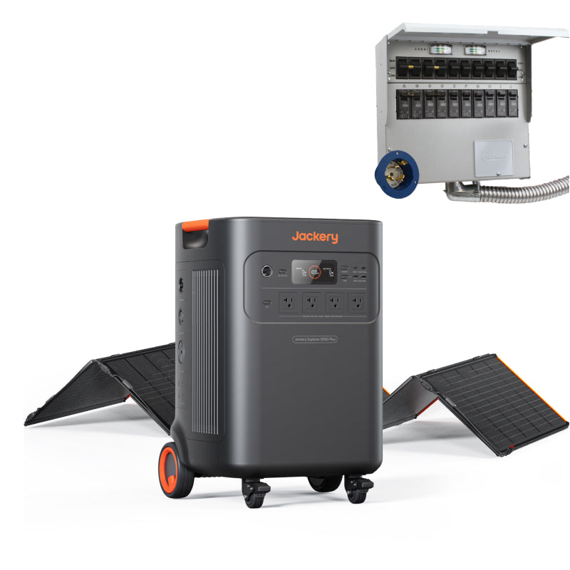 Jackery Explorer 5000 Plus Solar Generator – 7200W Portable Power ...