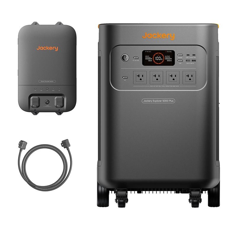 Jackery Explorer 5000 Plus Solar Generator – 7200W Portable Power ...